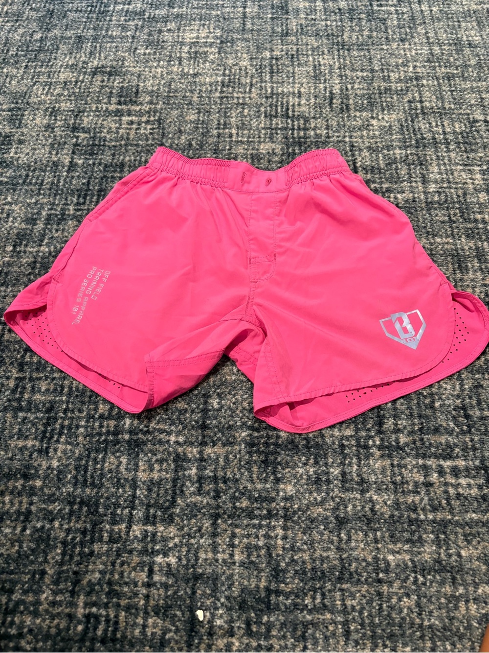 Baseball 101 pink shorts